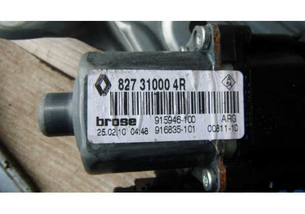Склопідйомник задній лівий, електричний Renault Scenic III, Grand Scenic III, 827310004R, 827210005R